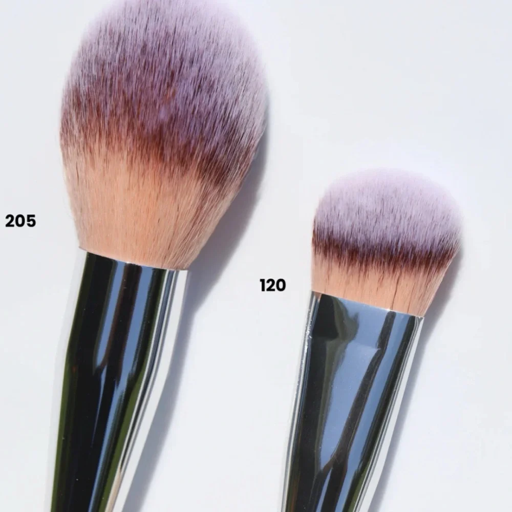 Half Caked Makeup Brush Set - Cream‎ and Black